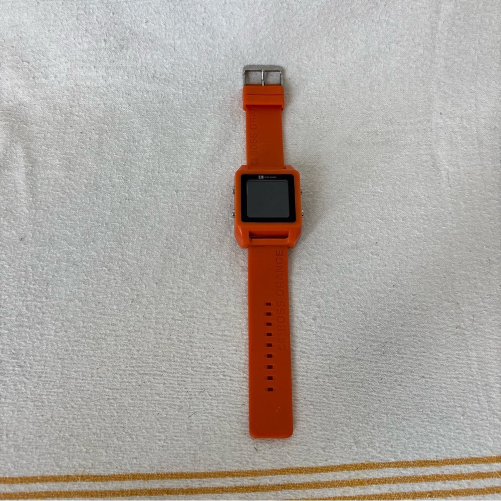 Hugo Boss Orange watch with silicone Band